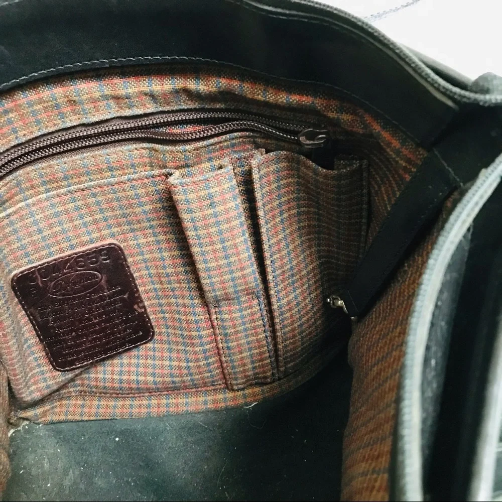 BRIGHTON GENUINE LEATHER STRUCTURED SHOULDER BAG - Picture 9 of 9